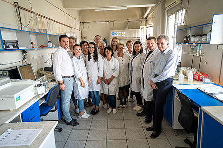 Meet the colleagues from the Environmental analysis laboratory