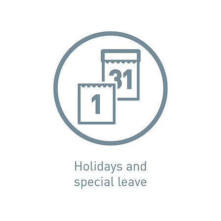 Icon holidays and special leave