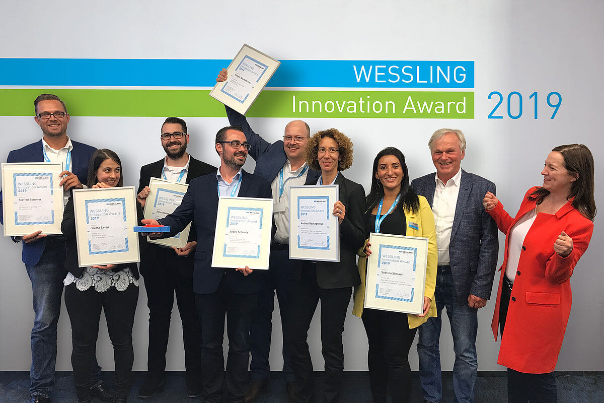 The winners of the WESSLING Innovation Award 2019